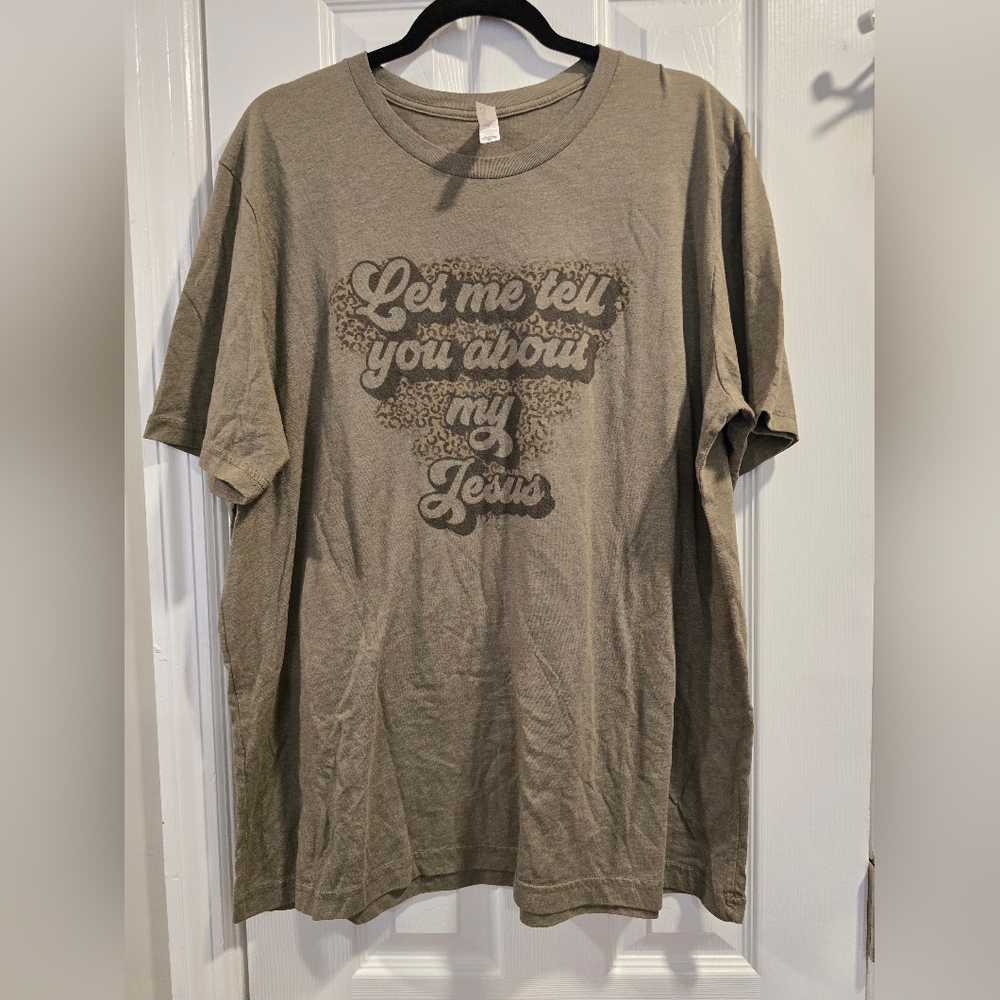 Beige Graphic T-Shirt